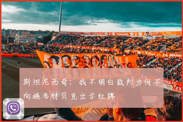 斯坦尼西奇：我不明白裁判为何不向施洛特贝克出示红牌